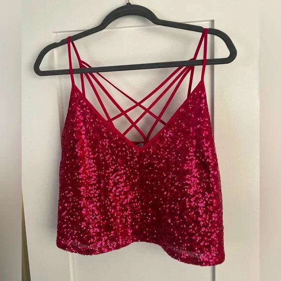 express olivia culpo sequin dress Express | Dresses | Express Olivia Culpo Red Sequin Dress